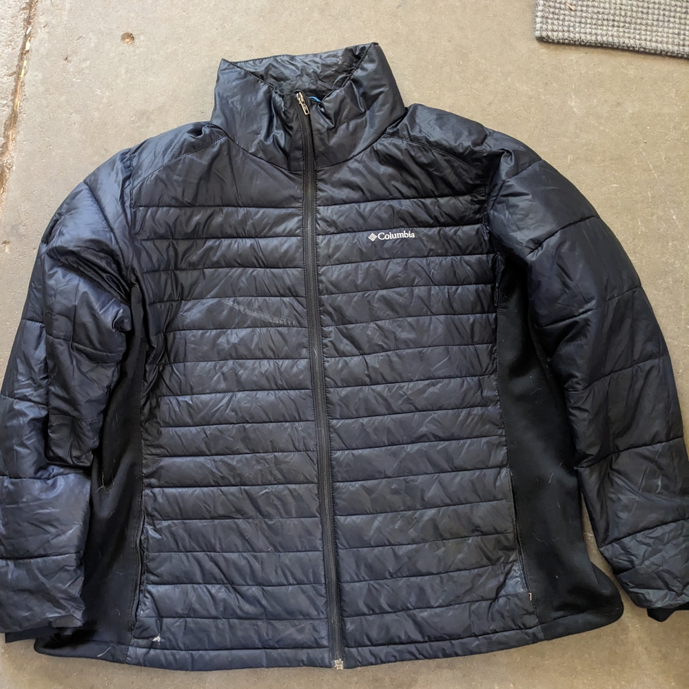 Columbia Midnight Black Quilted Jacket